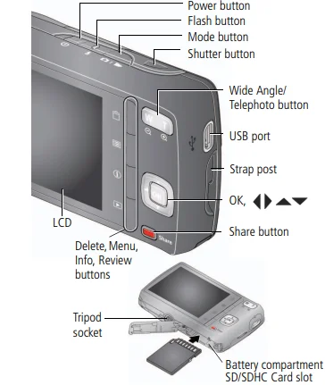 Kodak Easyshare M530 12MP Digital Camera User Manual 10