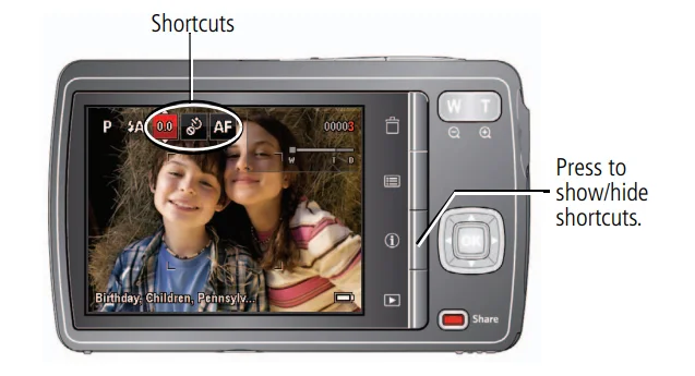 Kodak Easyshare M530 12MP Digital Camera User Manual 19