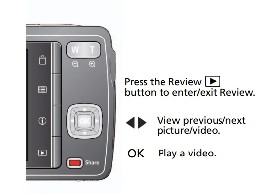 Kodak Easyshare M530 12MP Digital Camera User Manual 6