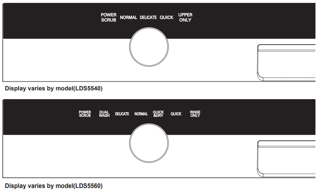 LG LDS5540ST Dishwasher With Tub-8