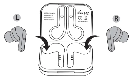 MeBuyz A20 True Wireless Bluetooth Earbuds-12
