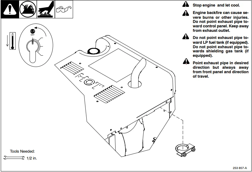 Miller TrailBlazer 325 Welder-Diesel Generator-17