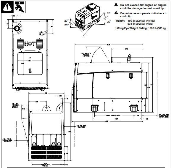 Miller TrailBlazer 325 Welder-Diesel Generator-4