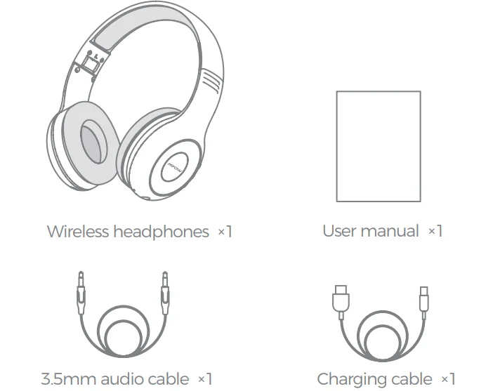 Mpow BH441A Wireless Headphones User Manual Mpow BH441A Wireless Headphones User Manual 1