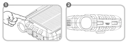 Mregb YD-819 42800mAh Solar Power Bank-2