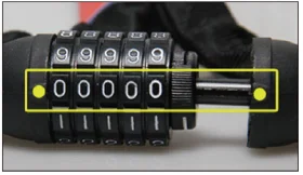 NDakter Bike Chain Lock-1