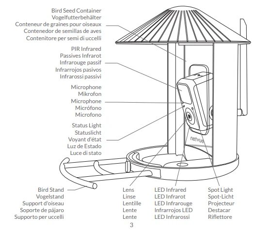 Netvue Birdfy Feeder with Smart Camera User Guide 13