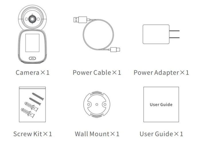 Noorio CL200 2K Indoor 2-Way Camera User Guide 1