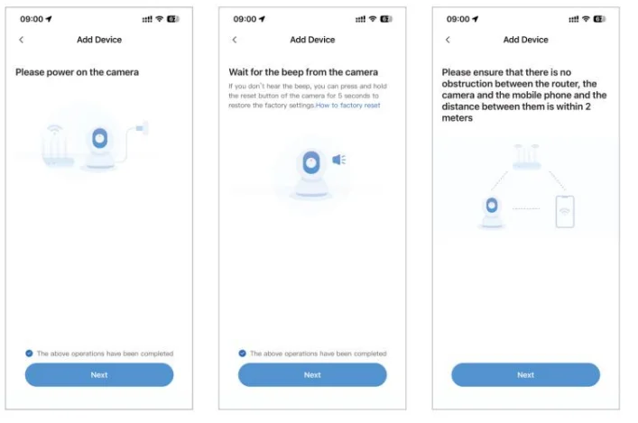 Noorio CL200 2K Indoor 2-Way Camera User Guide 6