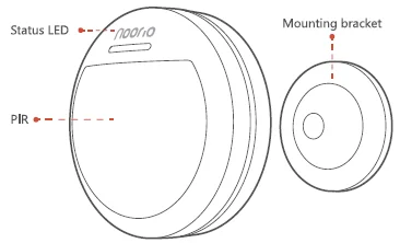 Noorio H300 Motion Sensor User Guide Noorio H300 Motion Sensor-2