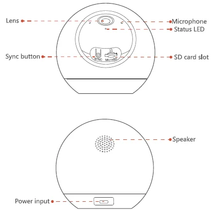 Noorio T110 Pan-Tilt Indoor Security Cam-3