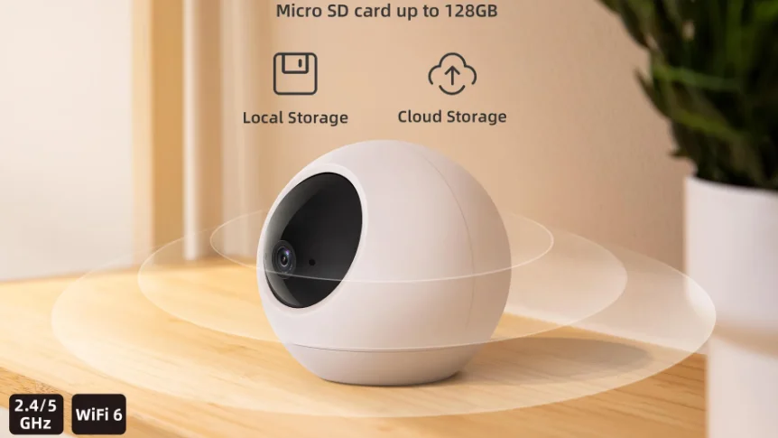 Noorio T110 Pan-Tilt Indoor Security Cam-featured