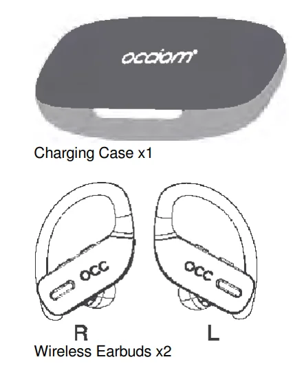 Occiam T17 True Wireless Earbuds-1