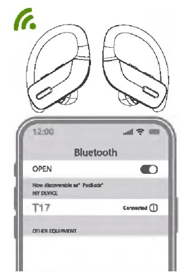 Occiam T17 True Wireless Earbuds-6