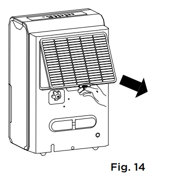 Pelonis PAD20C1AWT 20-Pint Dehumidifier User Guide 12