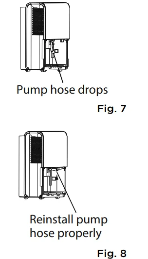 Pelonis PAD20C1AWT 20-Pint Dehumidifier User Guide 7