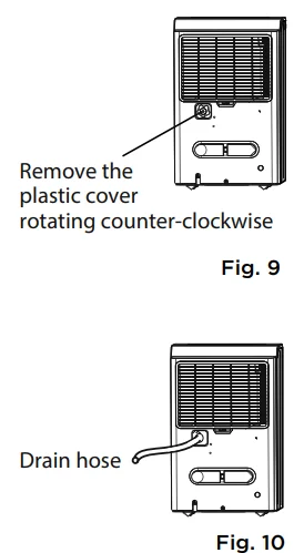 Pelonis PAD20C1AWT 20-Pint Dehumidifier User Guide 8