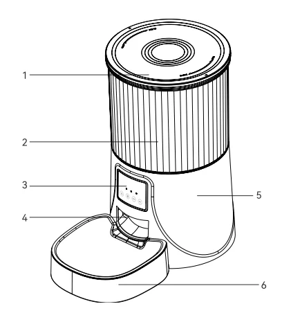 Petultra 4LBWiFi Automatic Pet Feeder User Manual Petultra 4LBWiFi Automatic Pet Feeder User Manual 1