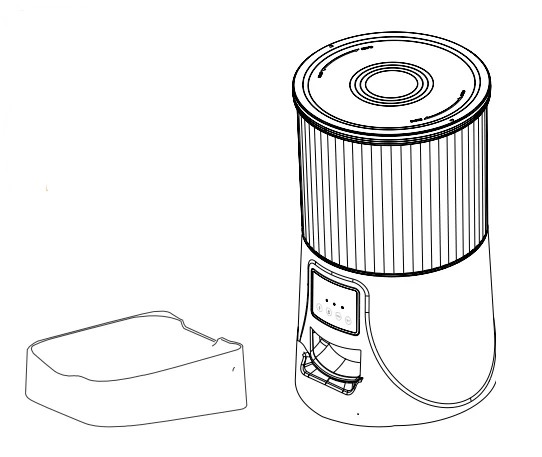 Petultra 4LBWiFi Automatic Pet Feeder User Manual Petultra 4LBWiFi Automatic Pet Feeder User Manual 3