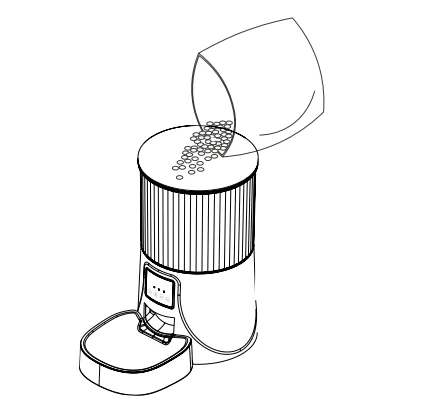 Petultra 4LBWiFi Automatic Pet Feeder User Manual Petultra 4LBWiFi Automatic Pet Feeder User Manual 5