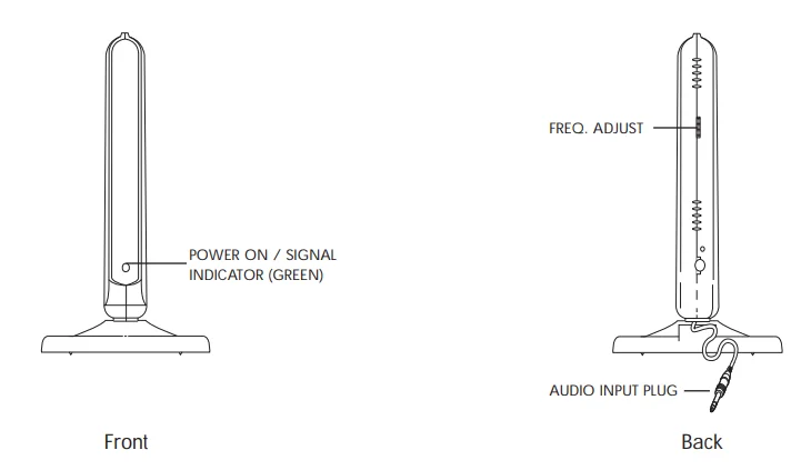 RCA WSP150 Wireless Stereo Speakers User Manual 1