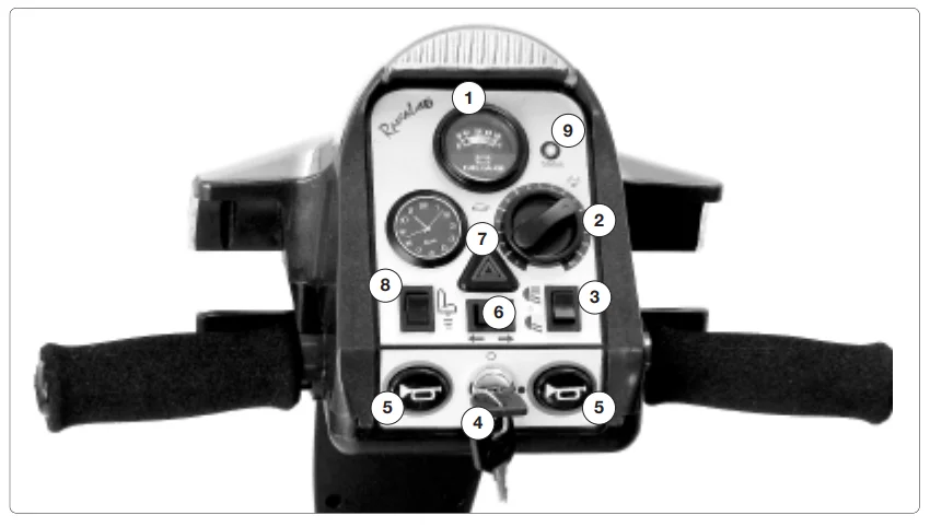 Rascal 600T Three Wheel Mobility Scooter-2