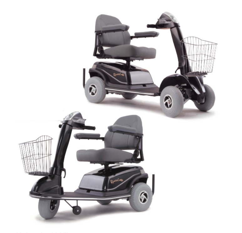 Rascal 600T 600F Mobility Scooter