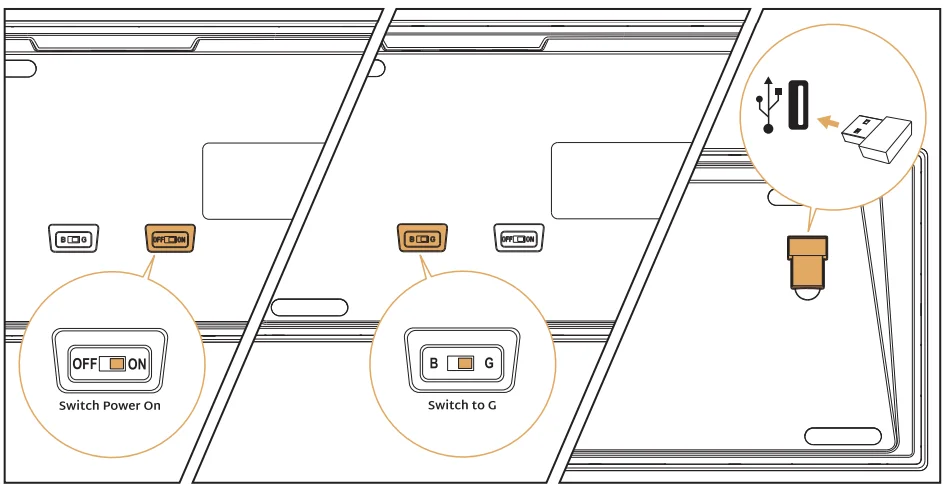 Royal Kludge RK84 Swappable Mechanical Wireless Keyboard User Manual Royal Kludge RK84 Swappable Mechanical Wireless Keyboard- 4