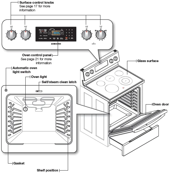 Samsung DG68-00297A Electric Range-1