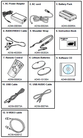 Samsung SCL700 Hi8 Camcorder User Manual Samsung SCL700 Hi8 Camcorder-6