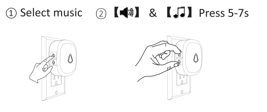 Secrui M520 F55 Wireless Doorbell User Guide 8