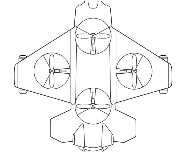 Sharper Image Jet X-2 Thunderbolt Drone- 11