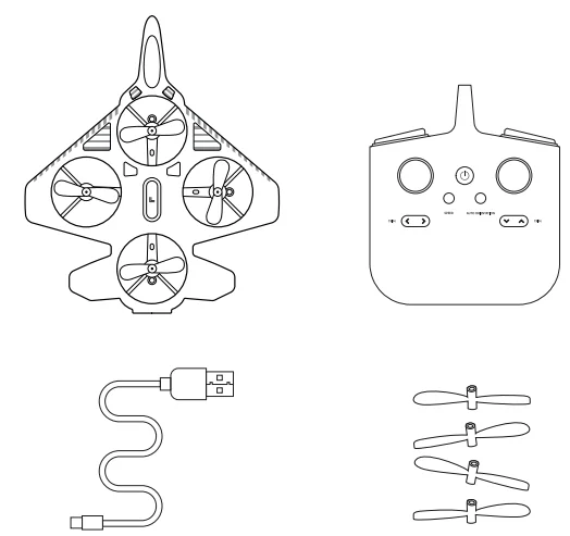 Sharper Image X-Treme Jet X-2 RC Drone-1