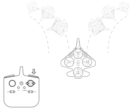 Sharper Image X-Treme Jet X-2 RC Drone-5