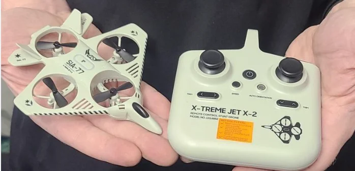 Sharper Image X-Treme Jet X-2 RC Drone-feature