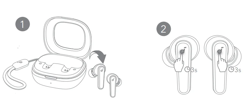 Soundcore P25i True Wireless Earbuds User Guide Soundcore P25i True Wireless Earbuds-5