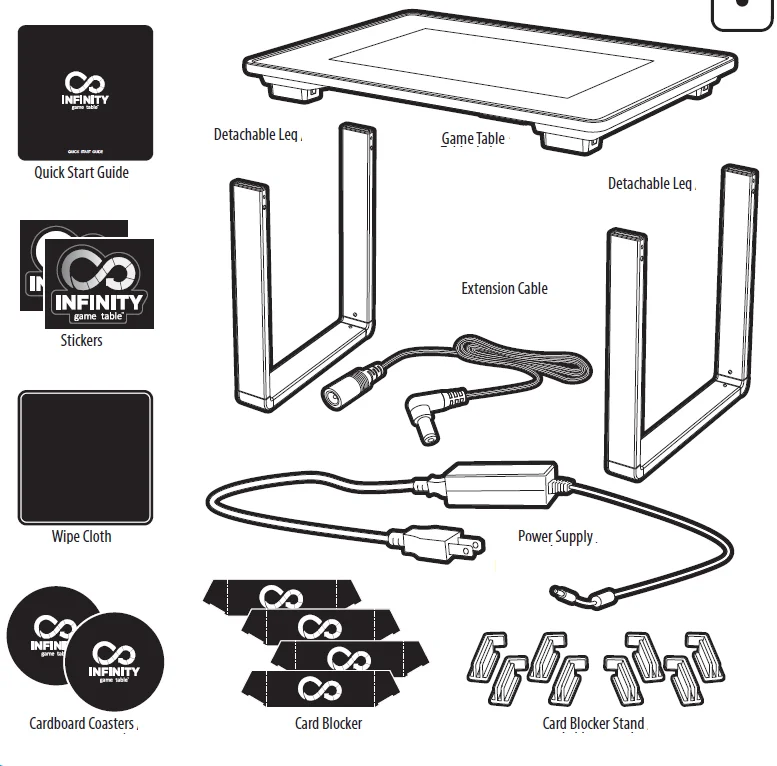 TASTEMAKER Infinity Game Table 1