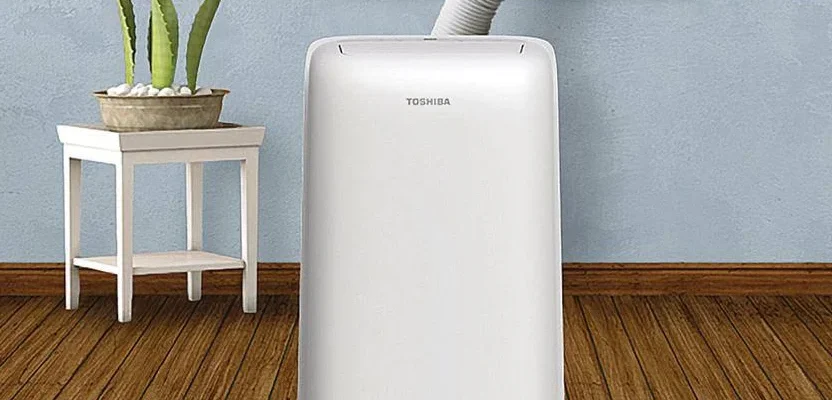 TOSHIBA RAC-PD 0811CRU Portable Air Conditioner User Guide feat