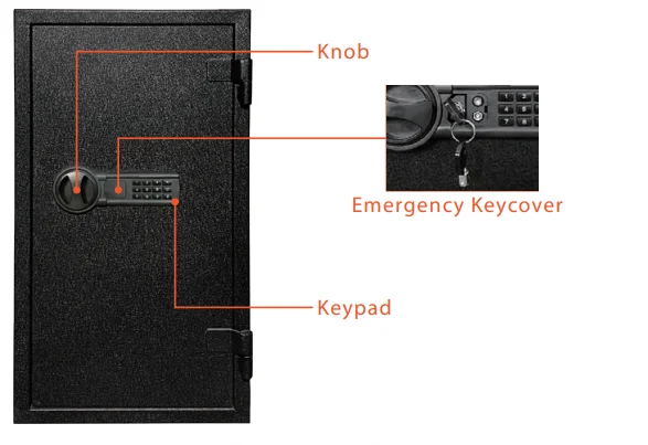 Tigerking PFSD66 Fireproof Safe Box User Manual 1