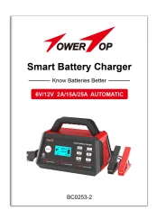 TowerTop BC0253-2 Smart Car Battery Charger-3