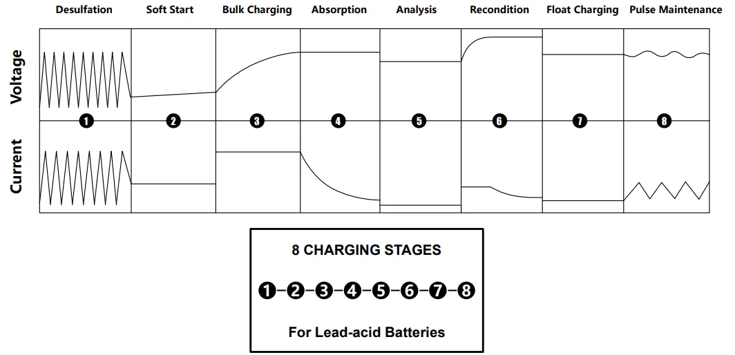 TowerTop BC0253-2 Smart Car Battery Charger-9
