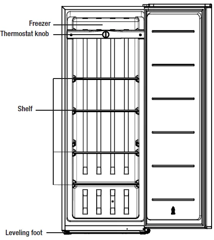 Vissani MDUFC7SS Convertible Upright Freezer-Refrigerator User Guide Vissani MDUFC7SS Convertible Upright Freezer-Refrigerator-6
