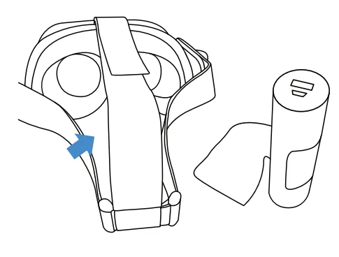 Wasserstein 5000 mAh Power Bank for Oculus Quest 2-3