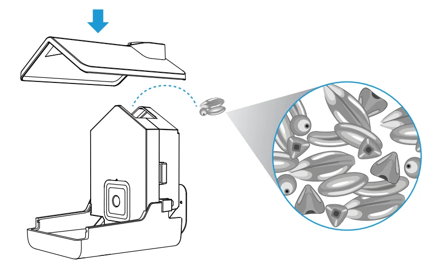 Wasserstein Bird Feeder Smart Camera Case-16