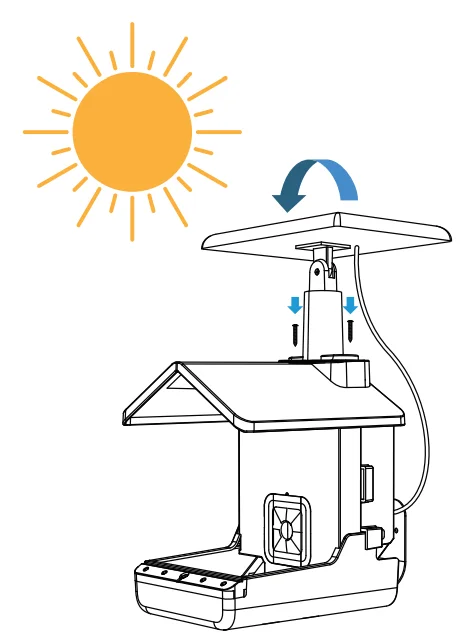 Wasserstein Bird Feeder Smart Camera Case-18