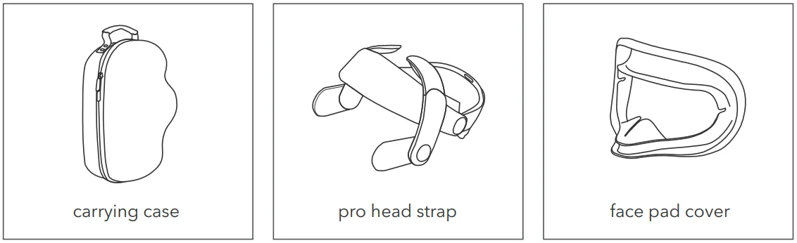 Wasserstein Carrying Case with Pro Head Strap for Oculus Quest 2 VR Instructions-1