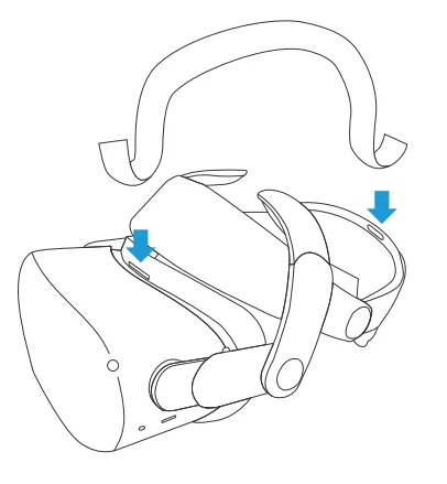 Wasserstein Carrying Case with Pro Head Strap for Oculus Quest 2 VR Instructions-4