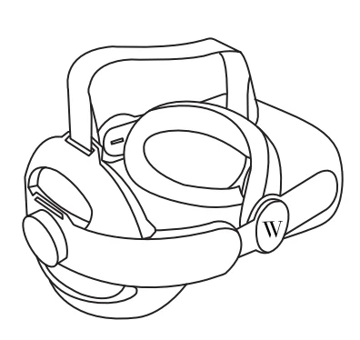 Wasserstein Head Strap for Oculus Quest 2-5