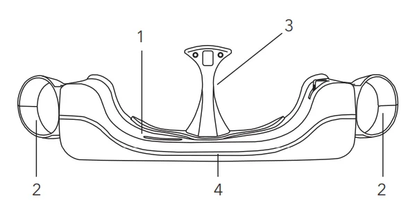 Wasserstein Headset Charging Station Compatible for Oculus Quest 2-3