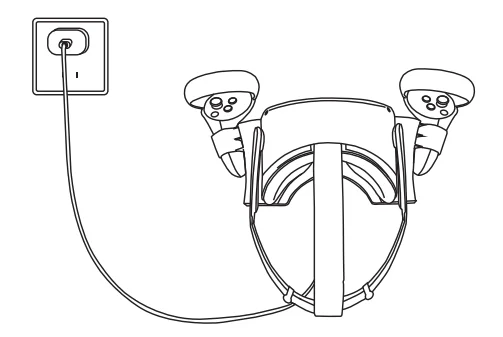Wasserstein Headset Charging Station Compatible for Oculus Quest 2-8